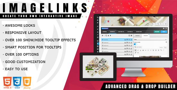 ImageLinks – WordPress 的交互式图像生成器