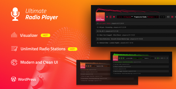 终极收音机播放器 WordPress 插件