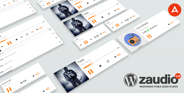 zAudio for WordPress – HTML5 JavaScript 音频播放器