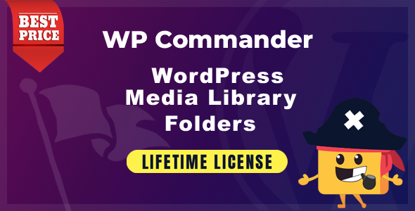 WPCommander – WordPress 的媒体库文件夹