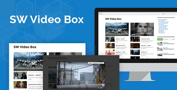 SW Video Box – 响应式 WordPress 插件