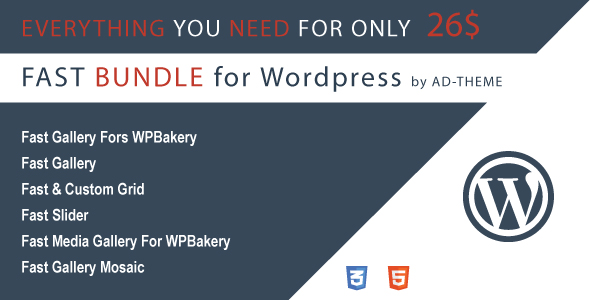 AD-Theme 的快速捆绑包 – WordPress 捆绑插件