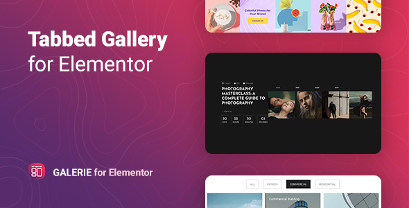 Elementor 的标签画廊 – Galerie