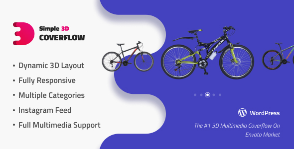 简单的 3D Coverflow WordPress 和 WooCommerce 插件