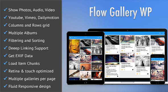 Flow Gallery – 多媒体库 WordPress 插件