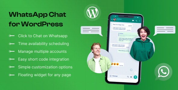 WhatsApp Chat – Click to Chat Plugin for WordPress
