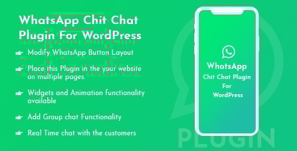 Chit – WhatsApp 聊天 WordPress 插件