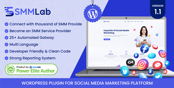 SMMLab – 社交媒体营销 WordPress 插件