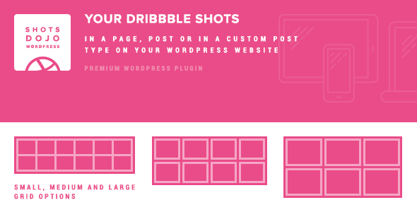 WPShotsDojo – 来自 Dribbble Shots 的 Portofolio WordPress 插件
