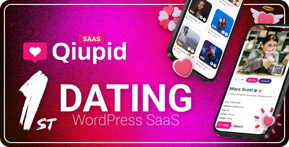 Qiupid – 婚介和约会 WordPress SaaS