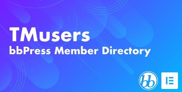 TMusers – Elementor 的 bbPress 论坛会员名录