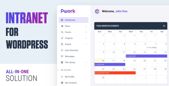 Pwork – WordPress 的 Intranet