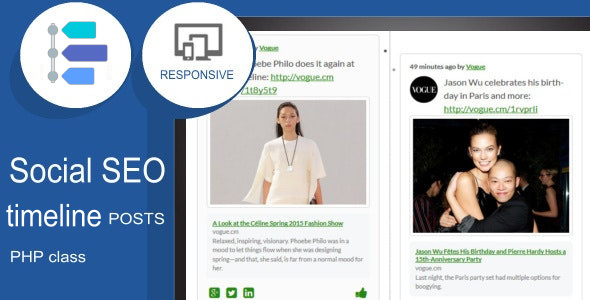 社交 SEO 响应式时间线提要