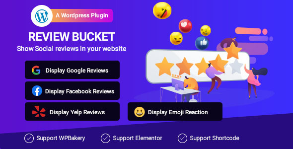 ReviewBucket – 商业评论包 WordPress 插件