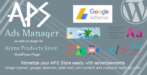 APS Ads Manager – APS 产品附加组件 – WordPress 插件