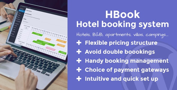 HBook – 酒店预订系统 – WordPress 插件
