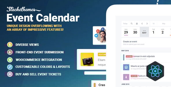 Stachethemes 事件日历 – WordPress 事件日历插件