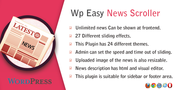 WP Easy 新闻滚动器