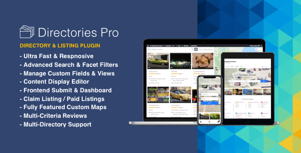 Directories Pro – WordPress 目录插件