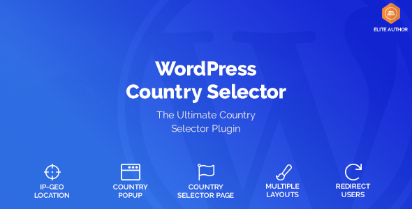 WordPress 国家/地区选择器