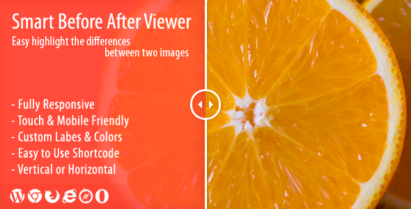 Smart Before After Viewer – 响应式图像比较插件