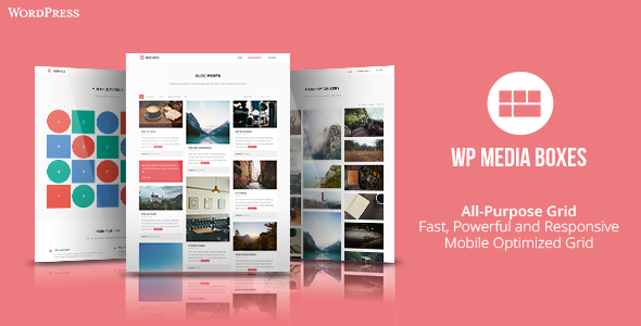 媒体盒组合 – WordPress 网格图库插件