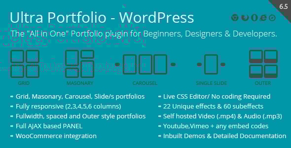 Ultra Portfolio – WordPress