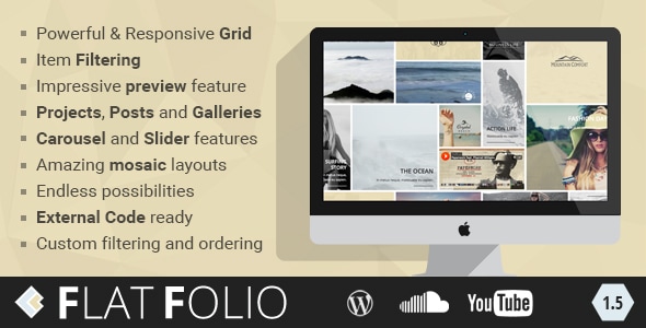 FlatFolio – Flat Cool WP 产品组合