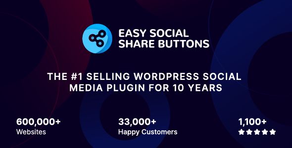 WordPress 的简单社交分享按钮