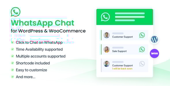 WhatsApp 聊天 WordPress