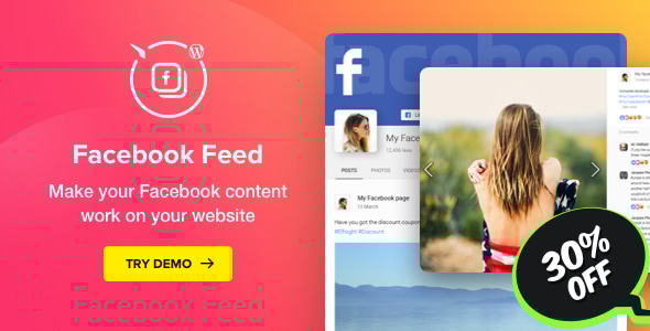 Facebook 提要 – WordPress Facebook 插件