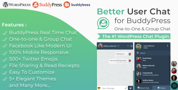 BuddyPress 更好的用户聊天