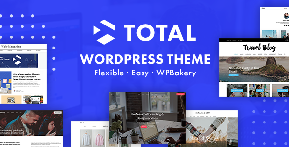 总计 – 响应式多用途 WordPress 主题
