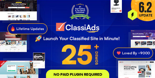Classiad – 分类广告 WordPress 主题