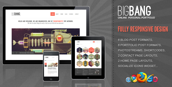 Bigbang – 响应式 WordPress 主题