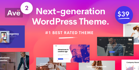 Ave – 响应式多用途 WordPress 主题