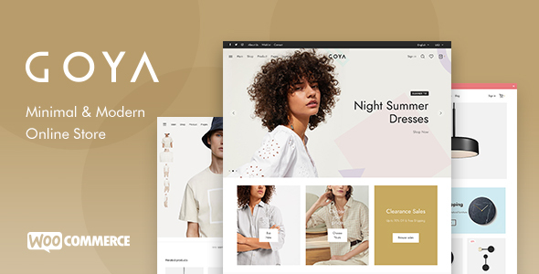 Goya – 现代 WooCommerce 主题