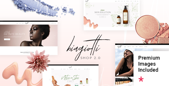 Biagiotti – 美容和化妆品店 WordPress 主题