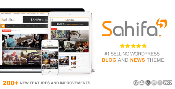 Sahifa – 响应式 WordPress 新闻/杂志/博客主题