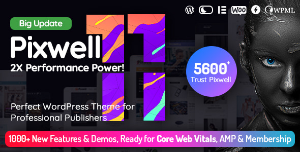 Pixwell – 杂志 WordPress