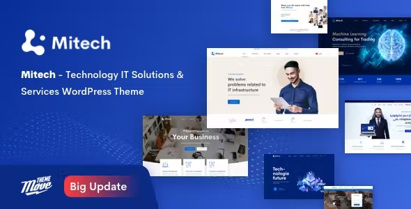 Mitech – 技术、IT 解决方案和服务 WordPress 主题