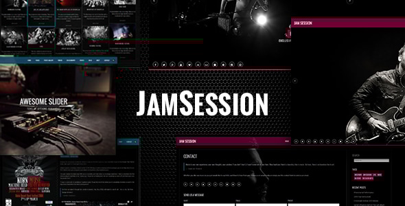JamSession – 音乐 WordPress 主题