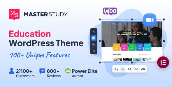 Masterstudy – 教育 WordPress 主题