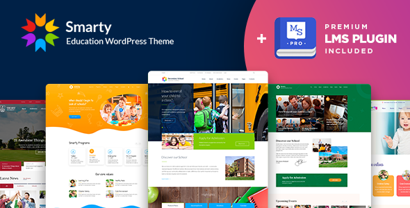 Smarty – 学校幼儿园 WordPress 主题