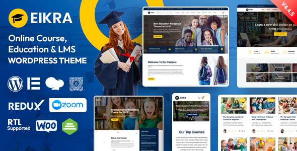 Eikra – 教育 WordPress 主题