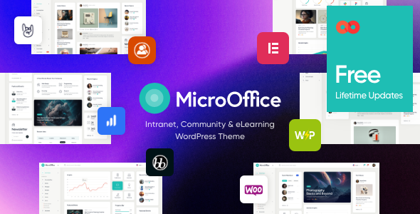 Micro Office | Extranet Intranet WordPress Theme
