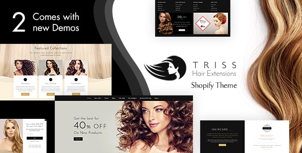 Triss – 接发,美容院 Shopify 主题