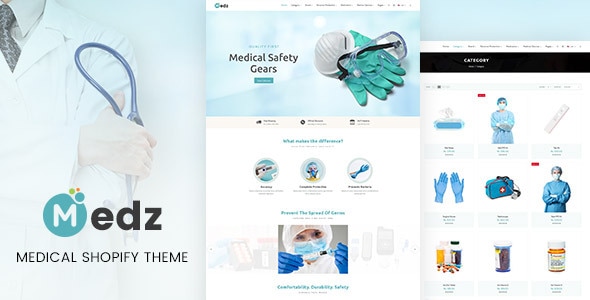 Medz – 医疗产品 Shopify 主题