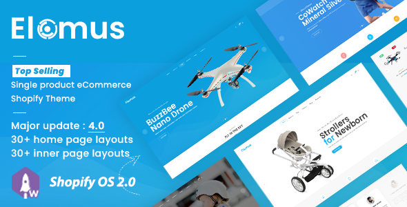 Elomus 单品商店 Shopify 主题