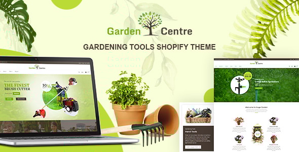 园林植物 |园艺商店，园林绿化服务 Shopify 主题